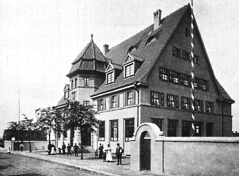 Entwurf Wohlfahrtsgebäude Stemmersberg