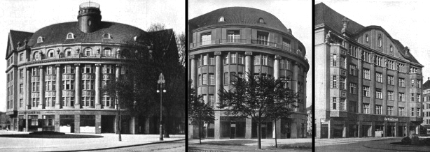 drei Fassaden in Neu-Tempelhof